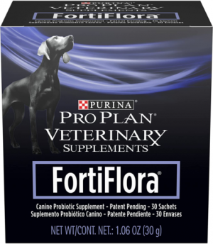 משחקים ועוד! חיות מחמד Purina FortiFlora K9 Nutritional Supplement, 30 Sachets in 1 box