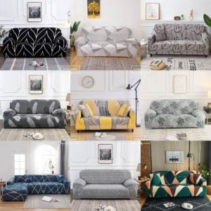 משחקים ועוד! לבית Sofa Cover 1 2 3 4 Seater Stretch Couch Covers Lounge Slipcover Protector AU